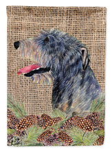 Load image into Gallery viewer, Irish Wolfhound Flag Canvas House Size