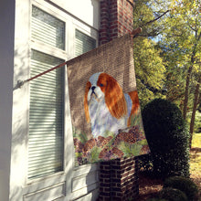 Load image into Gallery viewer, English Toy Spaniel Flag Canvas House Size