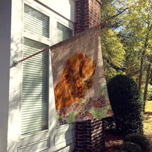 Load image into Gallery viewer, Sussex Spaniel Flag Canvas House Size