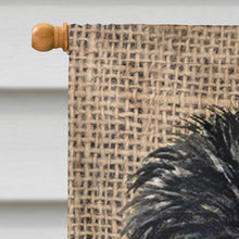 Load image into Gallery viewer, Affenpinscher Flag Canvas House Size