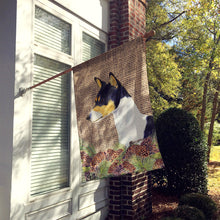 Load image into Gallery viewer, Basenji Flag Canvas House Size