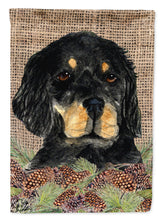 Load image into Gallery viewer, Gordon Setter Flag Canvas House Size