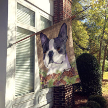 Load image into Gallery viewer, Boston Terrier Flag Canvas House Size