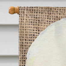 Load image into Gallery viewer, Bichon Frise Flag Canvas House Size