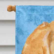 Load image into Gallery viewer, Golden Retriever Flag Canvas House Size