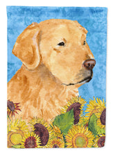 Load image into Gallery viewer, Golden Retriever Garden Flag – Decorative Outdoor Yard Flag