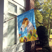 Load image into Gallery viewer, Fox Terrier Flag Canvas House Size