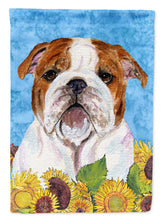 Load image into Gallery viewer, Bulldog English Flag Canvas House Size