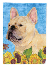 Load image into Gallery viewer, French Bulldog Flag Canvas House Size