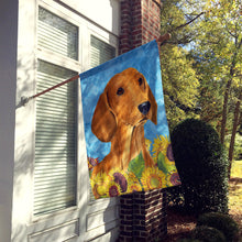 Load image into Gallery viewer, Dachshund Flag Canvas House Size