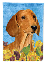 Load image into Gallery viewer, Dachshund Flag Canvas House Size