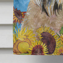 Load image into Gallery viewer, Wheaten Terrier Soft Coated Flag Canvas House Size