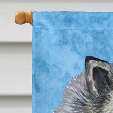 Load image into Gallery viewer, Keeshond Flag Canvas House Size