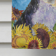 Load image into Gallery viewer, Portuguese Water Dog Flag Canvas House Size