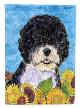 Load image into Gallery viewer, Portuguese Water Dog Flag Canvas House Size