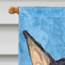 Load image into Gallery viewer, Doberman Flag Canvas House Size