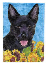Load image into Gallery viewer, Australian Kelpie Flag Canvas House Size