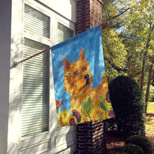Load image into Gallery viewer, Norwich Terrier Flag Canvas House Size