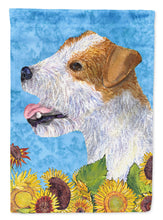 Load image into Gallery viewer, Jack Russell Terrier Garden Flag – Decorative Outdoor Yard Flag