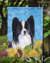 Load image into Gallery viewer, Papillon Garden Flag – Decorative Outdoor Yard Flag