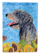 Load image into Gallery viewer, Irish Wolfhound Flag Canvas House Size