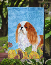 Load image into Gallery viewer, English Toy Spaniel Garden Flag – Decorative Outdoor Yard Flag