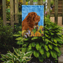 Load image into Gallery viewer, Sussex Spaniel Garden Flag – Decorative Outdoor Yard Flag