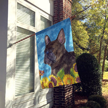 Load image into Gallery viewer, French Bulldog Flag Canvas House Size