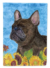 Load image into Gallery viewer, French Bulldog Flag Canvas House Size