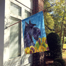 Load image into Gallery viewer, Scottish Terrier Flag Canvas House Size