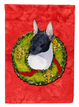 Load image into Gallery viewer, Rat Terrier Flag Canvas House Size