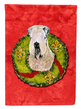 Load image into Gallery viewer, Wheaten Terrier Soft Coated Flag Canvas House Size
