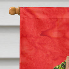 Load image into Gallery viewer, Norwich Terrier Flag Canvas House Size