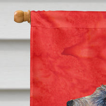 Load image into Gallery viewer, Irish Wolfhound Flag Canvas House Size
