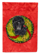 Load image into Gallery viewer, Affenpinscher Flag Canvas House Size