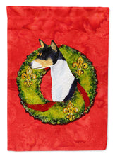 Load image into Gallery viewer, Basenji Flag Canvas House Size