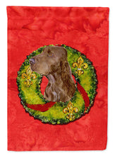 Load image into Gallery viewer, Field Spaniel Flag Canvas House Size