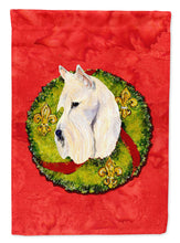 Load image into Gallery viewer, Curly Coated Retriever Flag Canvas House Size