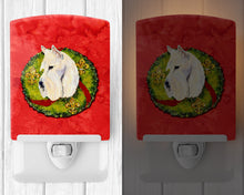 Load image into Gallery viewer, Curly Coated Retriever Cristmas Wreath Ceramic Night Light SS4217CNL