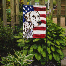 Load image into Gallery viewer, USA American Flag with Dalmatian Garden Flag – Decorative Outdoor Yard Flag