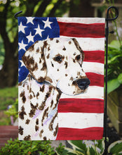 Load image into Gallery viewer, USA American Flag with Dalmatian Garden Flag – Decorative Outdoor Yard Flag
