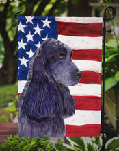 Load image into Gallery viewer, USA American Flag with Cocker Spaniel Garden Flag – Decorative Outdoor Yard Flag