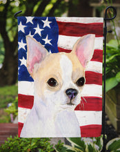 Load image into Gallery viewer, USA American Flag with Chihuahua Garden Flag – Decorative Outdoor Yard Flag
