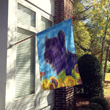 Load image into Gallery viewer, Skye Terrier Flag Canvas House Size