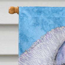 Load image into Gallery viewer, Siberian Husky Flag Canvas House Size