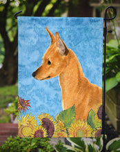 Load image into Gallery viewer, Min Pin Garden Flag – Decorative Outdoor Yard Flag