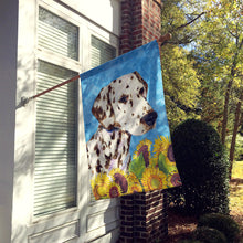 Load image into Gallery viewer, Dalmatian Flag Canvas House Size