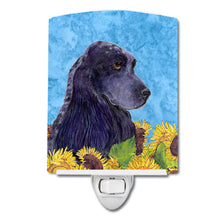 Load image into Gallery viewer, Cocker Spaniel in Summer Flowers Ceramic Night Light SS4240CNL