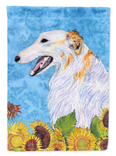 Load image into Gallery viewer, Borzoi Garden Flag – Decorative Outdoor Yard Flag