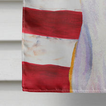 Load image into Gallery viewer, USA American Flag with Whippet Flag Canvas House Size
